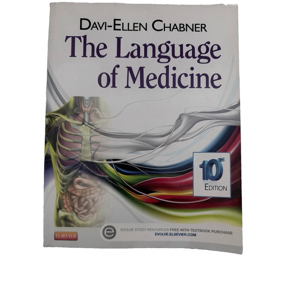 The Language Of Medicine Book By Davi Ellen Chabner Paper Back 10 Edition 4405